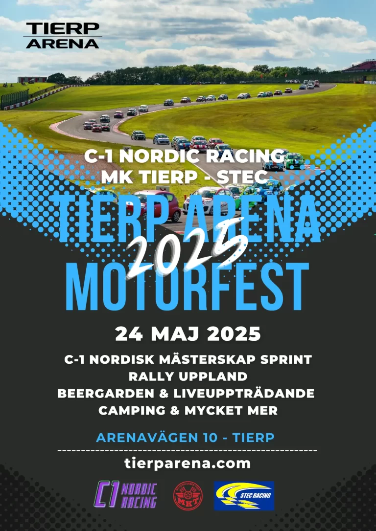 Tierp Arenas Motorfest – 24 Maj 2025